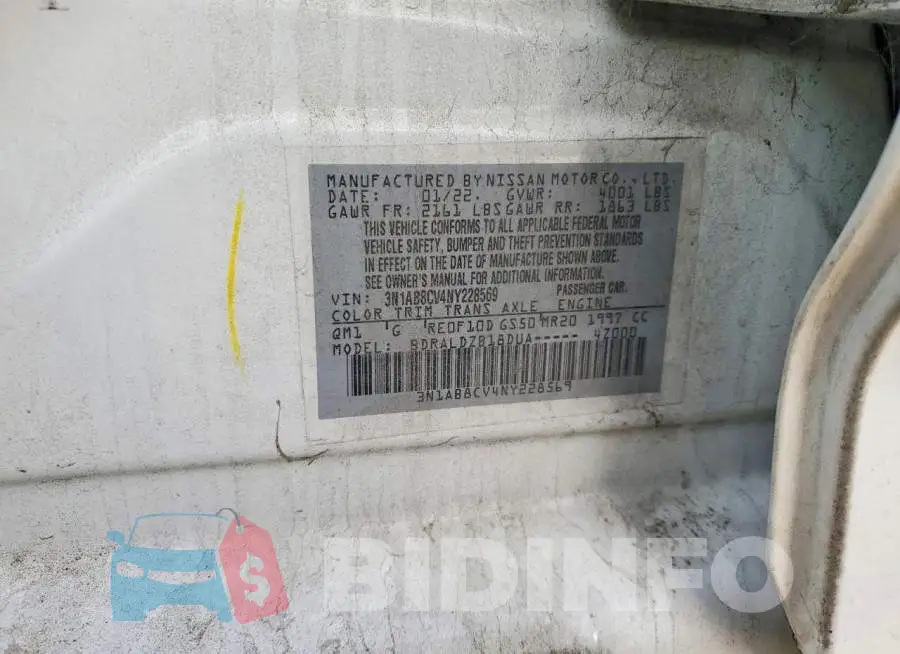 3N1AB8CV4NY228569 Photo# 12