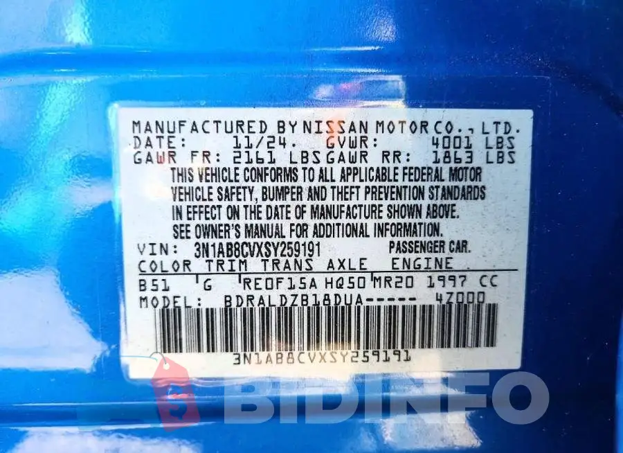 3N1AB8CVXSY259191 Photo# 12