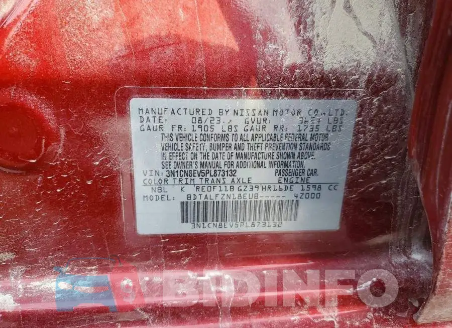 3N1CN8EV5PL873132 Photo# 12