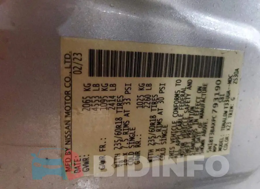 5N1BT3BAXPC793190 Photo# 13