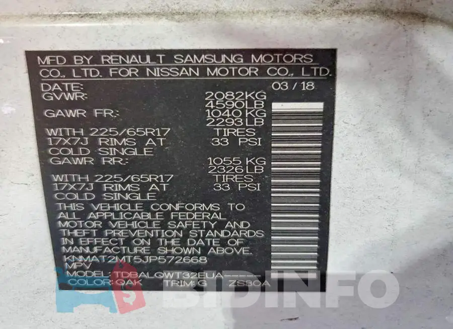 KNMAT2MT5JP572668 Photo# 12