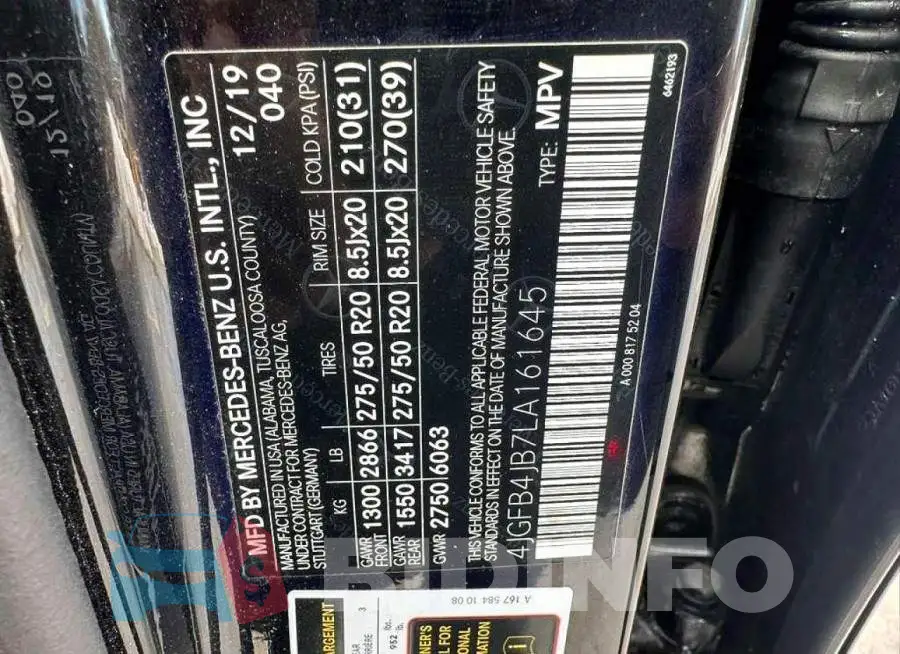 4JGFB4JB7LA161645 Photo# 10