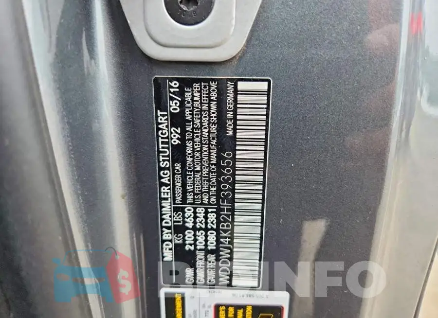 WDDWJ4KB2HF393656 Photo# 12