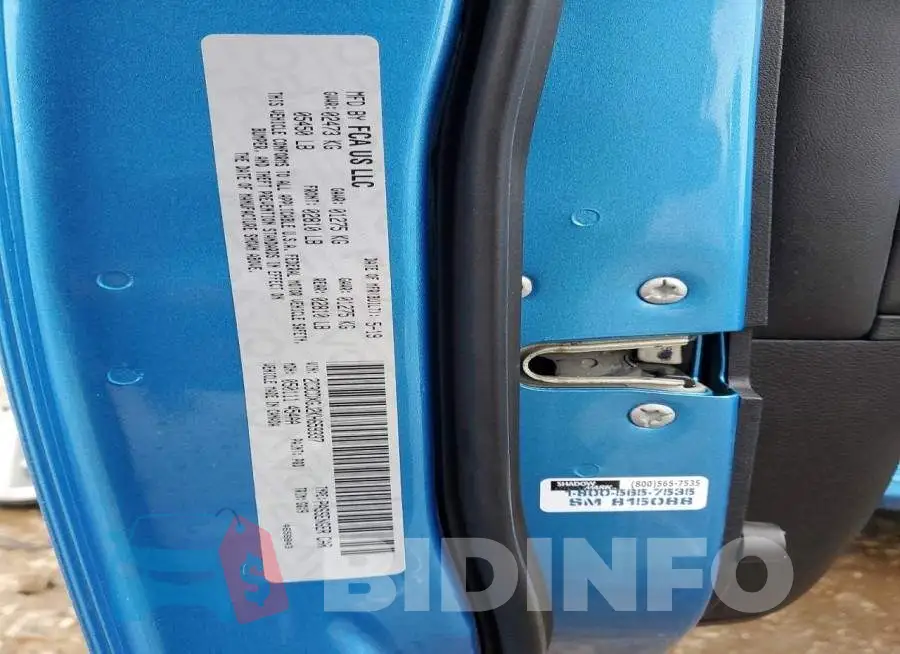 2C3CDXGJ2KH659337 Photo# 13