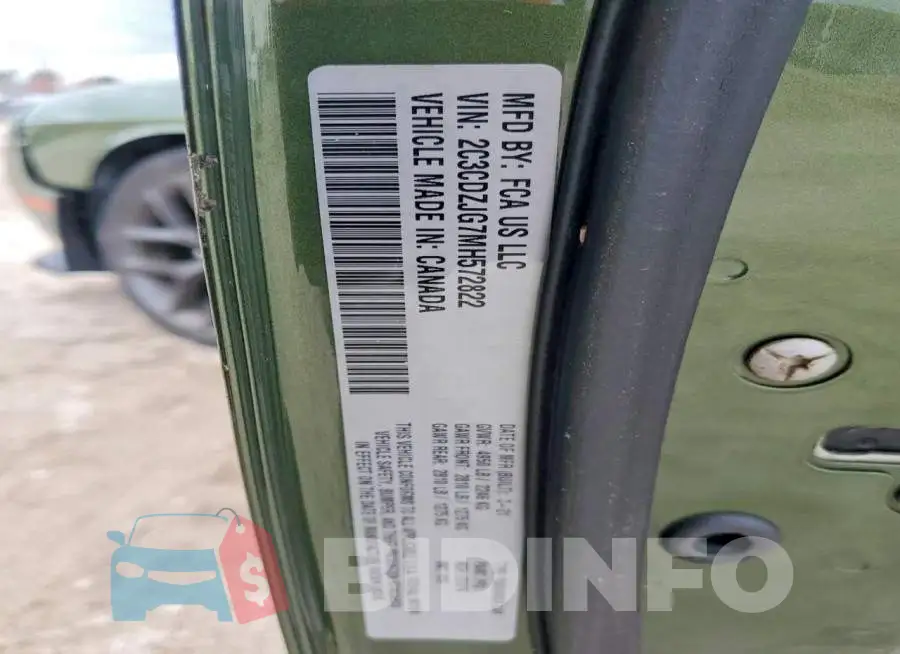 2C3CDZJG7MH572822 Photo# 12
