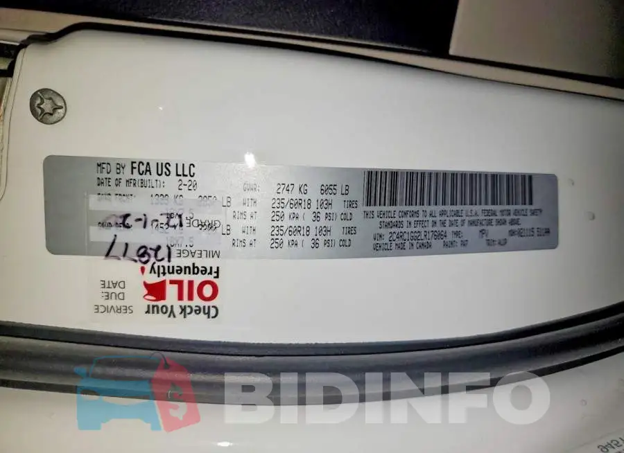 2C4RC1GG2LR176064 Photo# 13