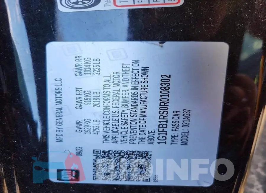 1G1FB1RS0R0108302 Photo# 12