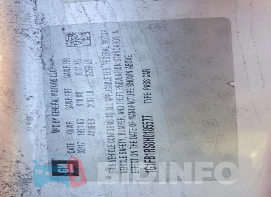 1G1FB1RS8H0185577 Photo# 12