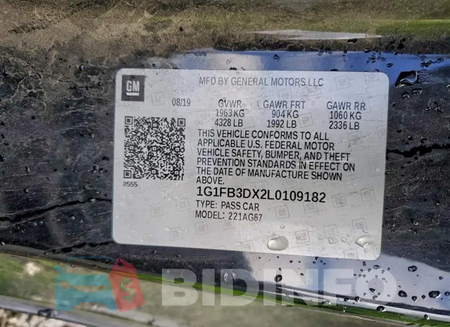1G1FB3DX2L0109182 Photo# 12