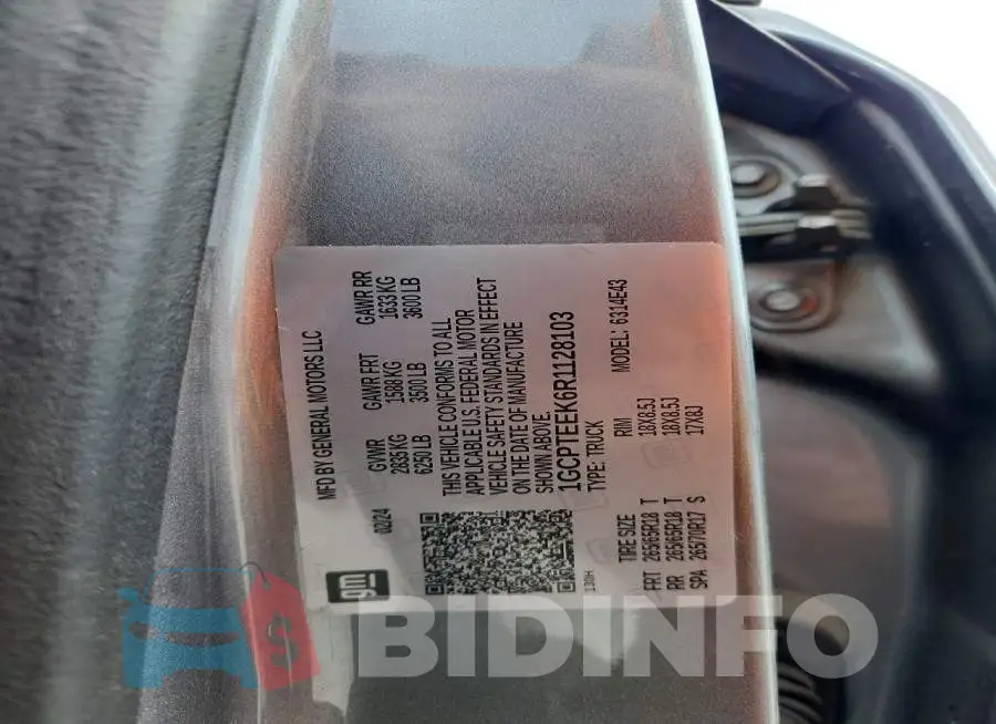1GCPTEEK6R1128103 Photo# 13