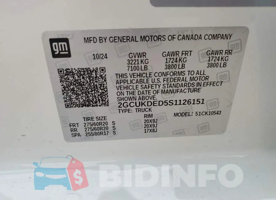 2GCUKDED5S1126151 Photo# 12