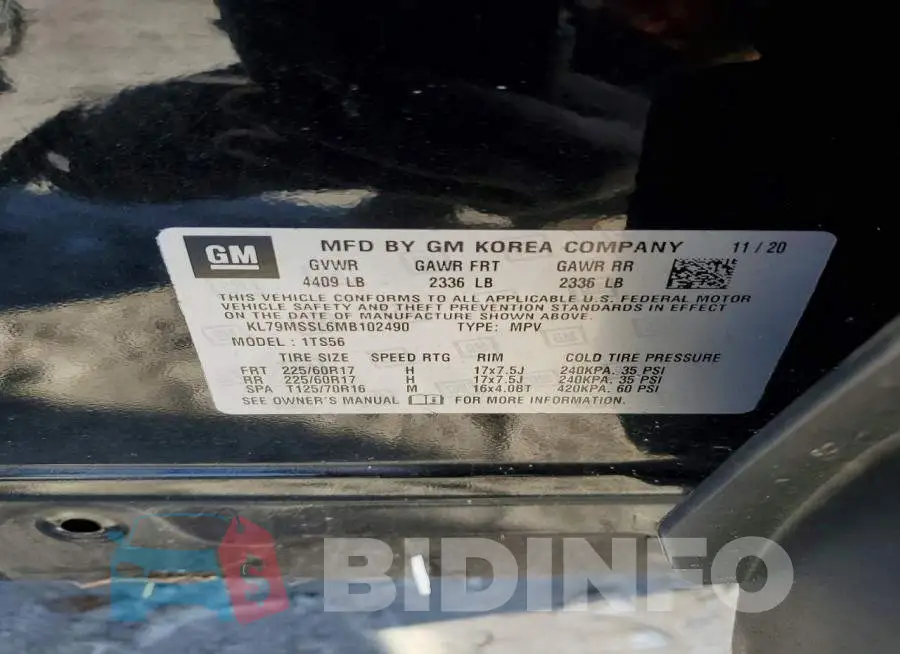 KL79MSSL6MB102490 Photo# 13
