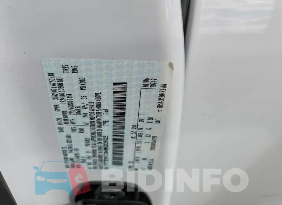 1FTEW1C84MKD38023 Photo# 12