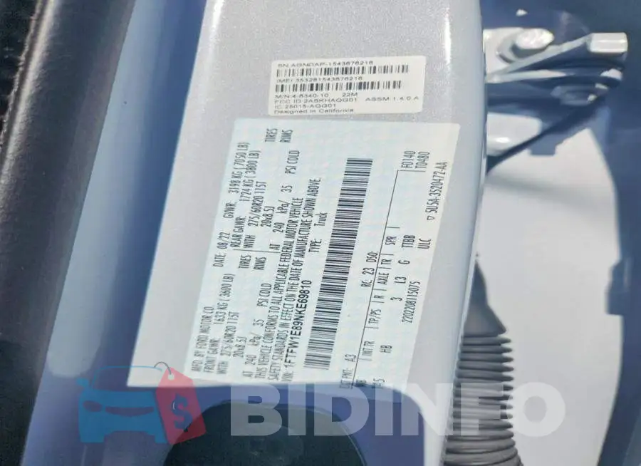 1FTFW1E89NKE69810 Photo# 12
