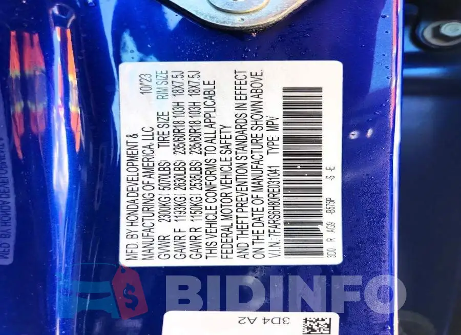 7FARS6H80RE031041 Photo# 13