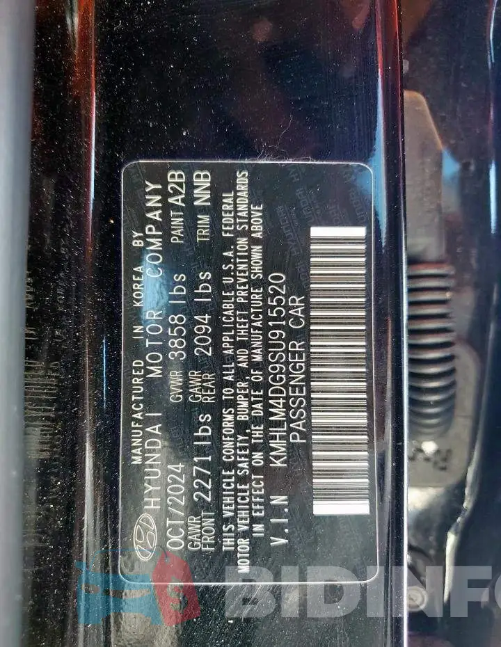 KMHLM4DG9SU915520 Photo# 13