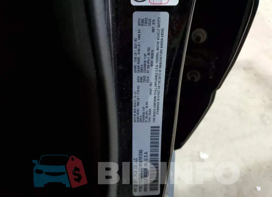 1C6SRFFT1MN791240 Photo# 12