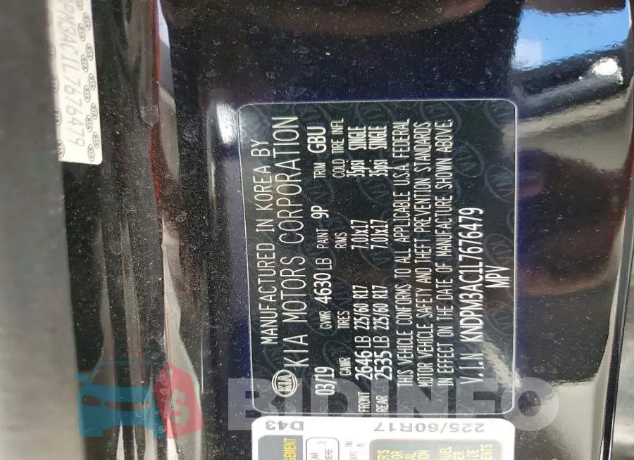 KNDPM3AC1L7676479 Photo# 13