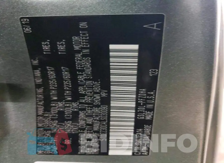 5TDZZ3DC4LS030090 Photo# 13