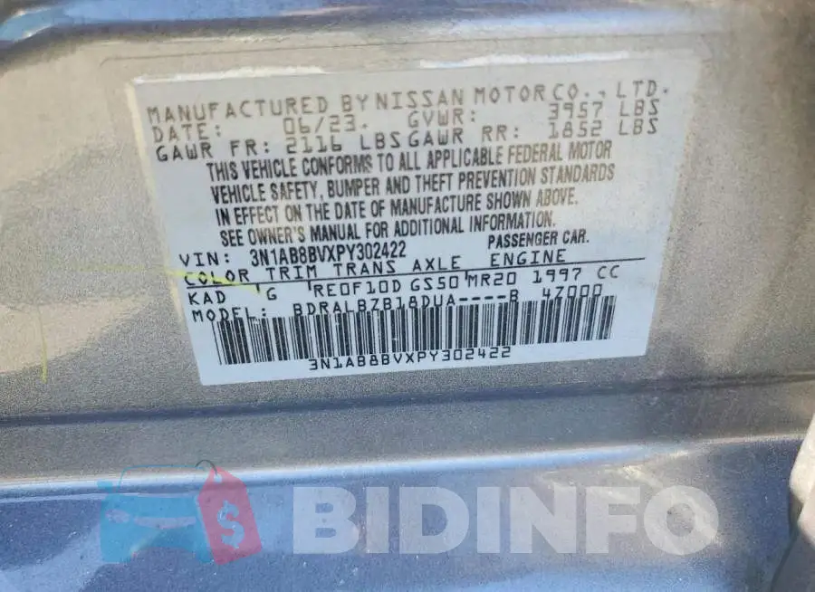 3N1AB8BVXPY302422 Photo# 12