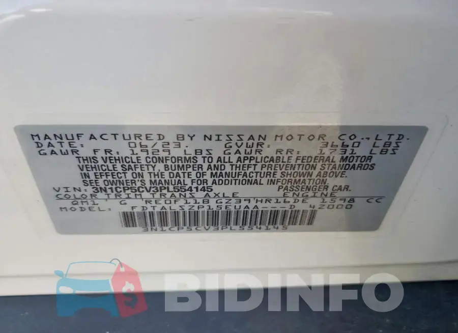 3N1CP5CV3PL554145 Photo# 13