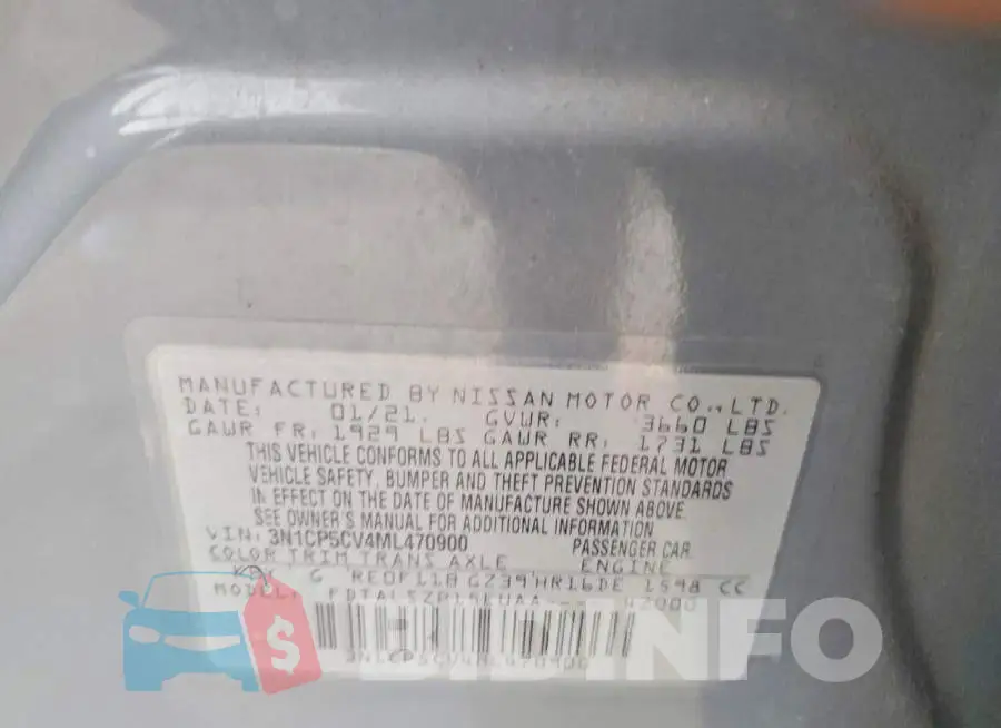 3N1CP5CV4ML470900 Photo# 13