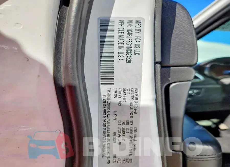 1C4RJFBG1MC824529 Photo# 13