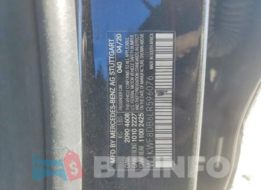 W1KWF8DB6LR596076 Photo# 12