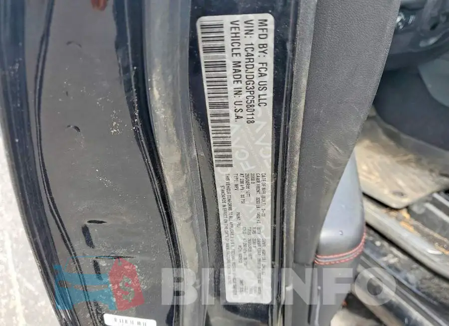 1C4RDJDG3PC580118 Photo# 13