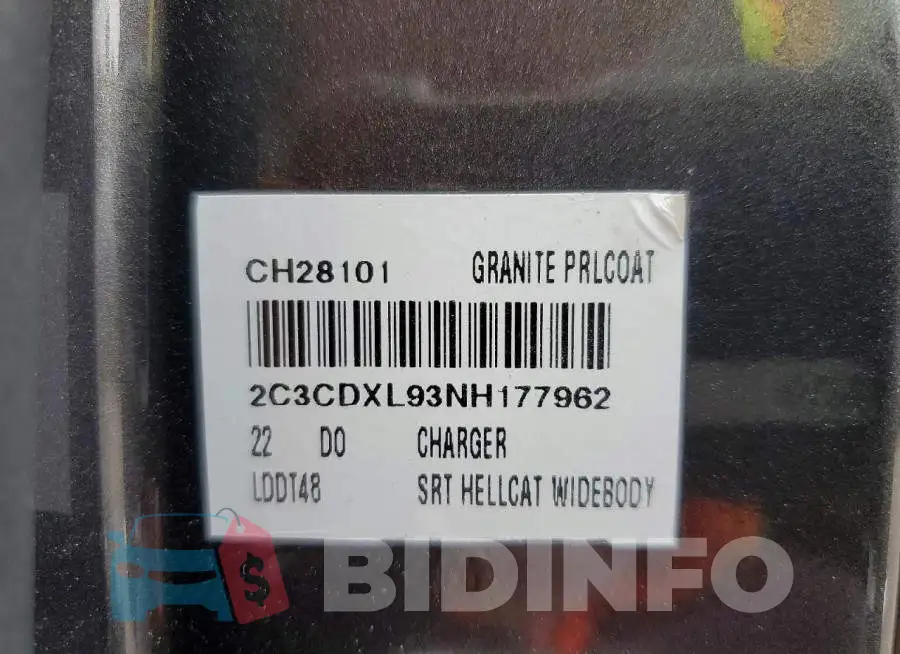 2C3CDXL93NH177962 Photo# 13