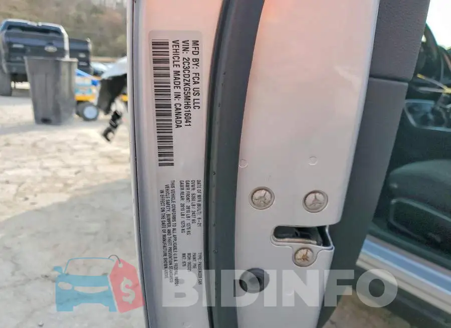 2C3CDZKG5MH616041 Photo# 12
