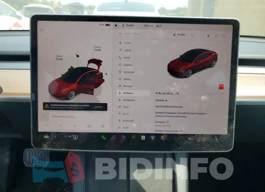 5YJ3E1EA3PF435788 Photo# 9