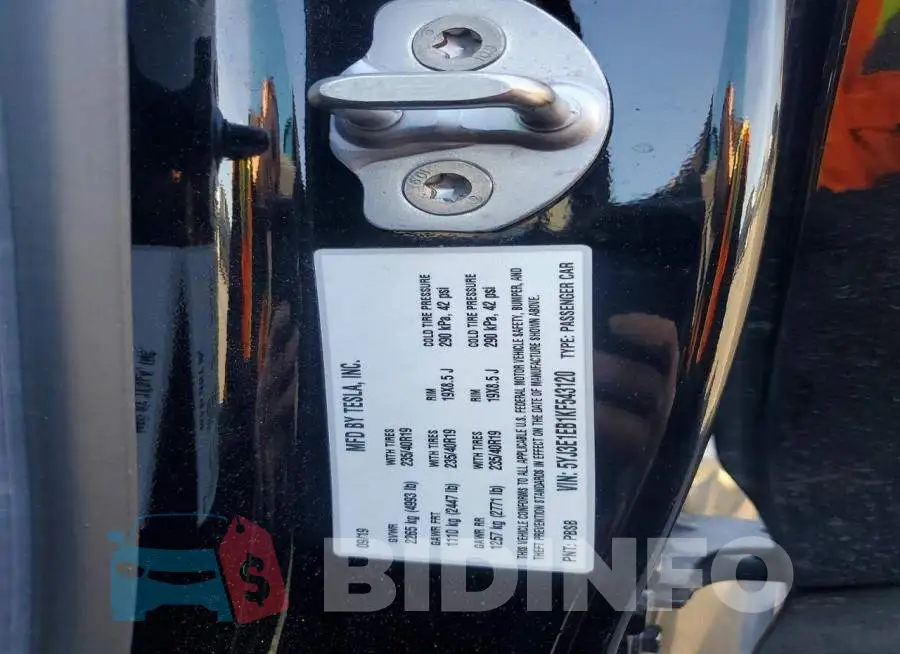 5YJ3E1EB1KF543120 Photo# 12