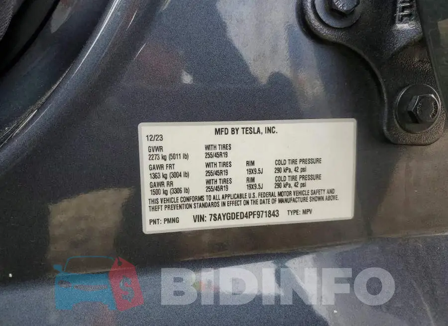 7SAYGDED4PF971843 Photo# 13