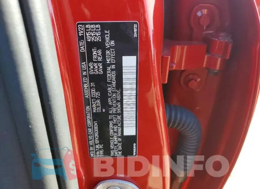 7JRL12FK2RG308341 Photo# 13