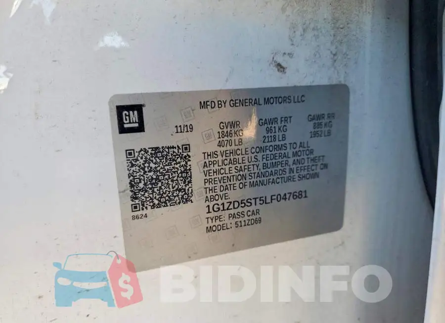 1G1ZD5ST5LF047681 Photo# 12