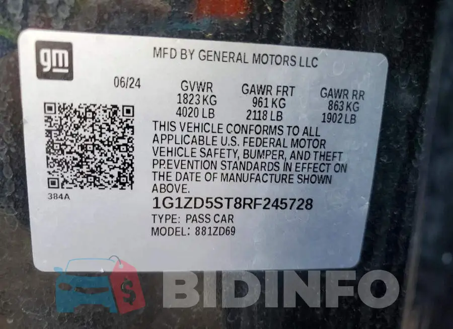 1G1ZD5ST8RF245728 Photo# 12