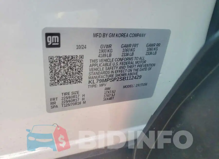 KL79MPSP2SB112429 Photo# 13