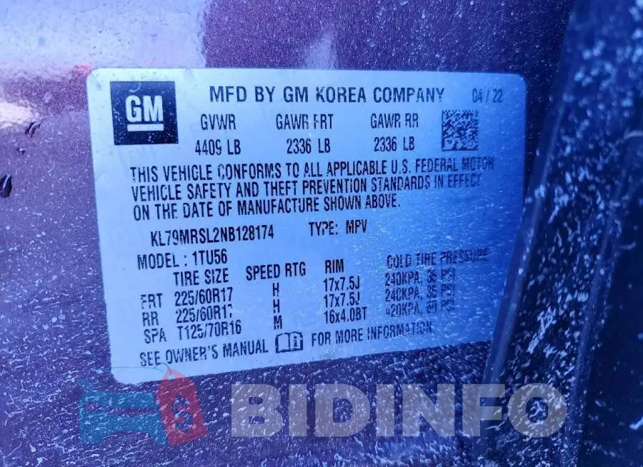 KL79MRSL2NB128174 Photo# 13