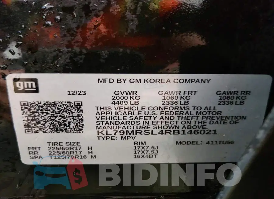 KL79MRSL4RB146021 Photo# 13