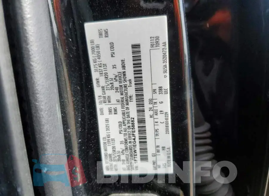 1FTEW1EG4JFE58882 Photo# 12