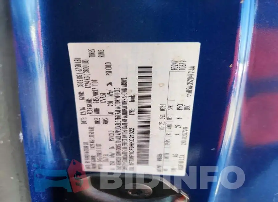 1FTMF1CF9HKC21022 Photo# 12