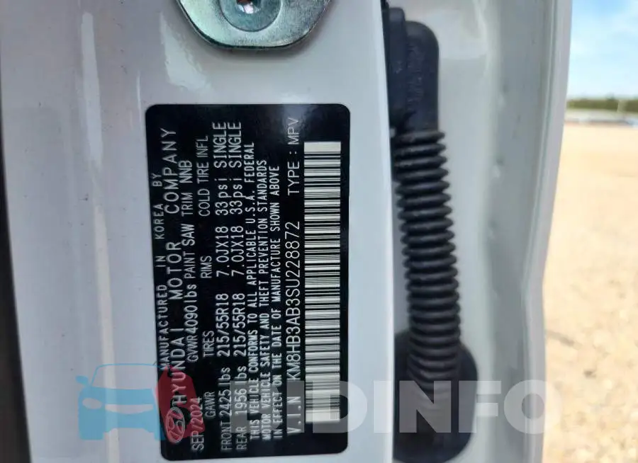 KM8HB3AB3SU228872 Photo# 13