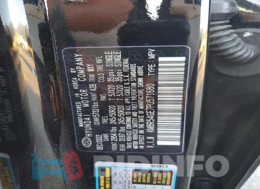 KM8R54GE7PU571680 Photo# 13
