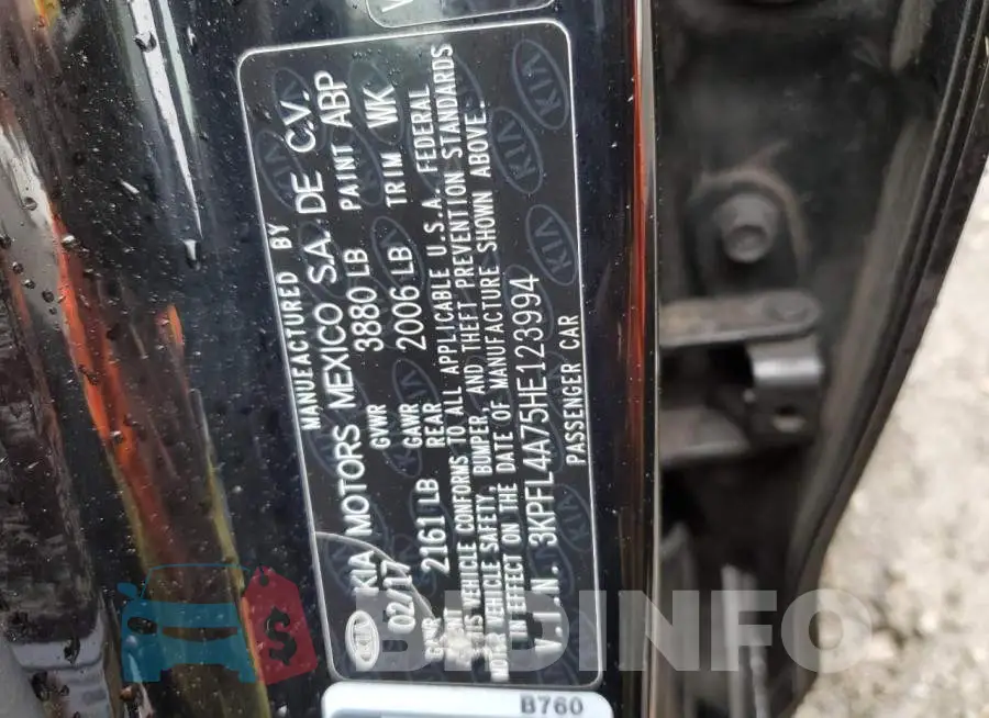 3KPFL4A75HE123994 Photo# 12