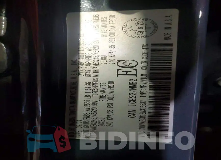 7MMVABDM1SN316637 Photo# 12