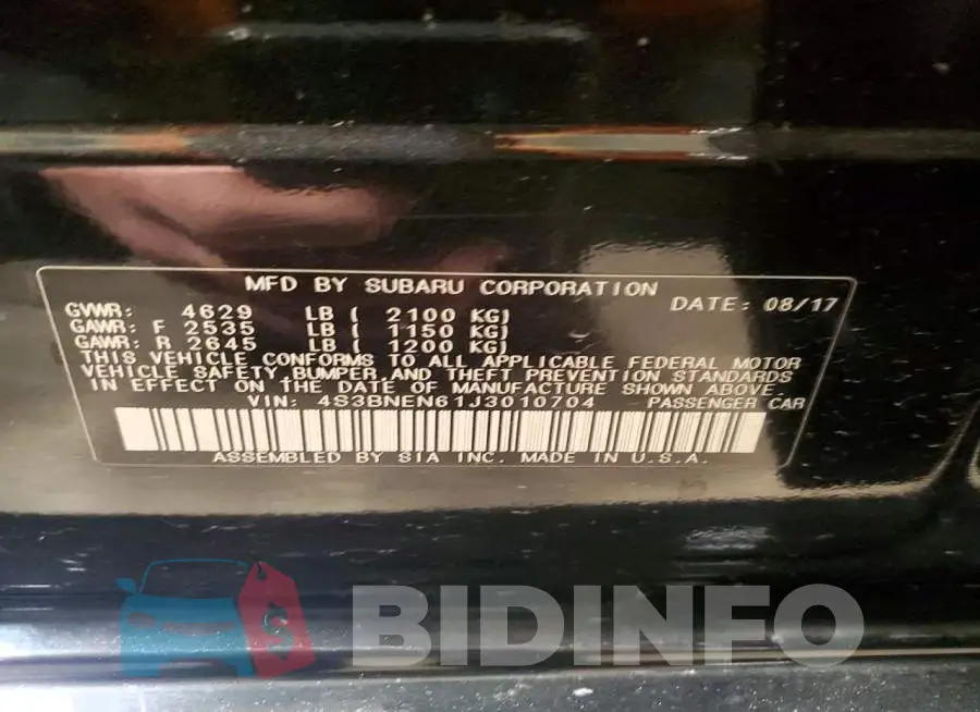 4S3BNEN61J3010704 Photo# 12