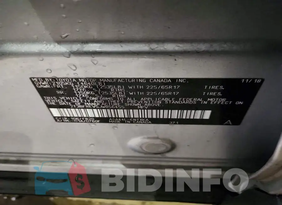 2T3BFREV5JW856455 Photo# 13