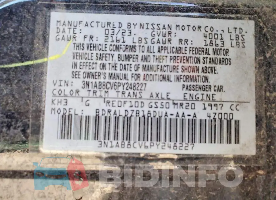 3N1AB8CV6PY248227 Photo# 12