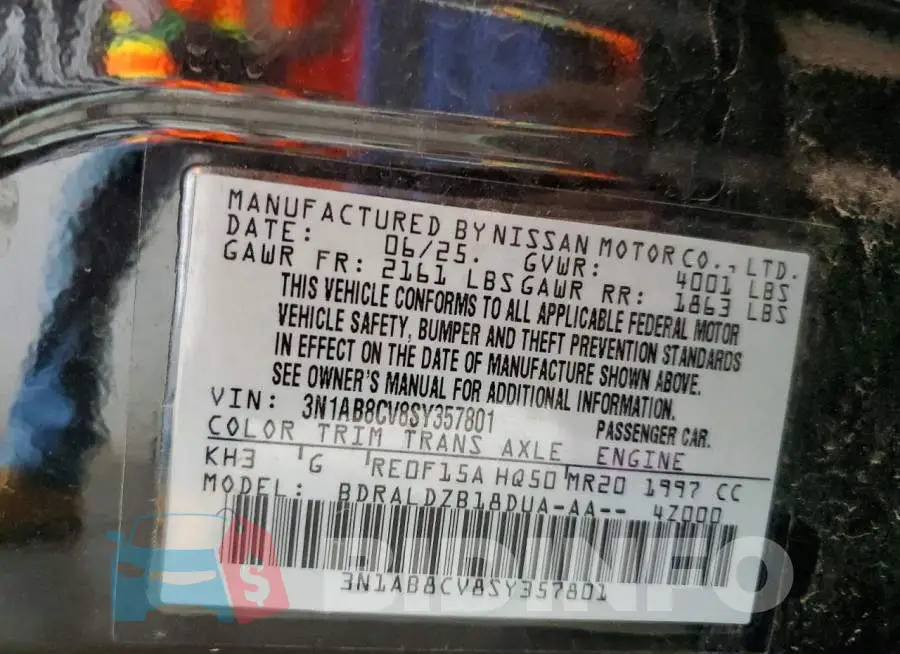 3N1AB8CV8SY357801 Photo# 12